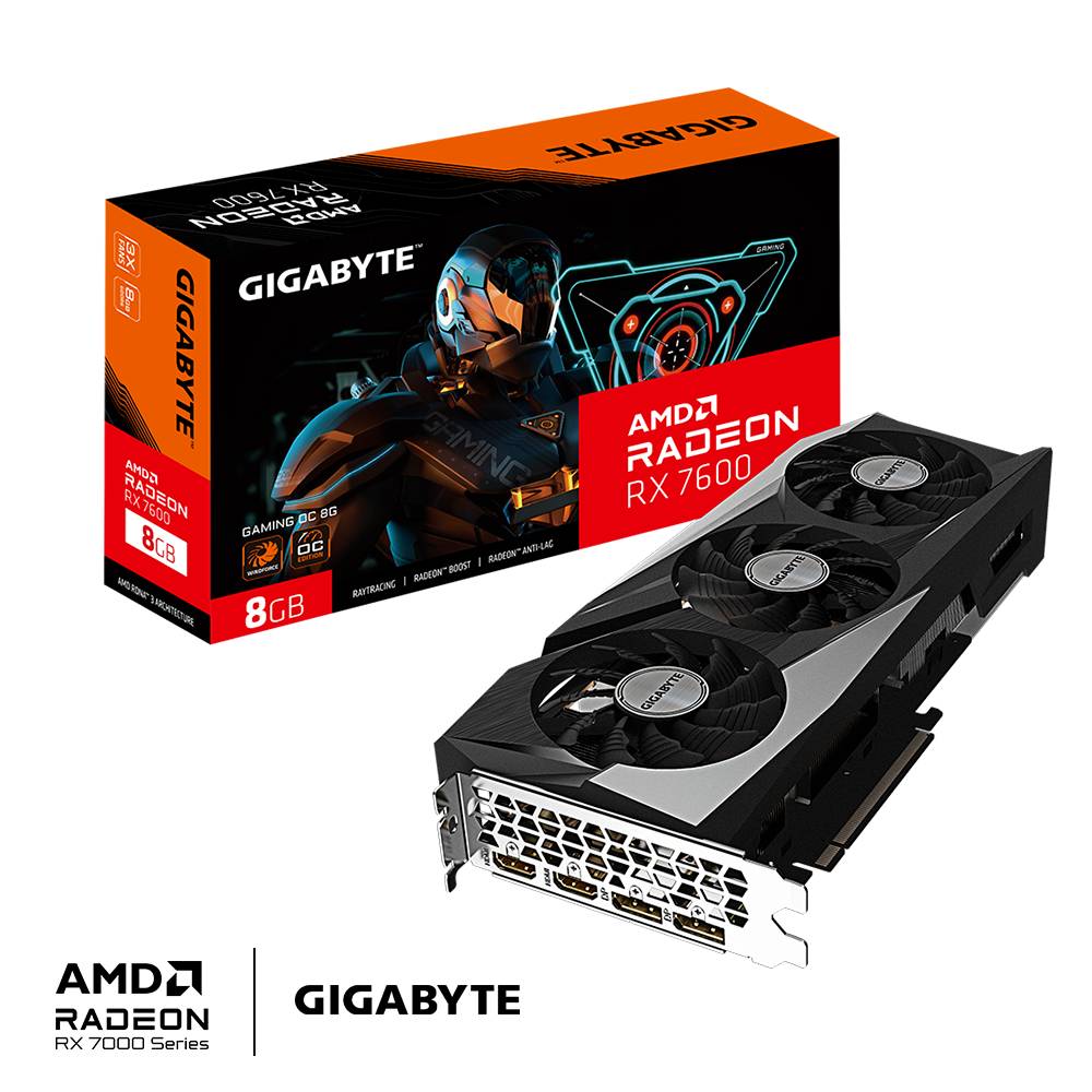 Tarjetas de Video GIGABYTE TAR VIDEO GV-R76GAMING OC-8GD